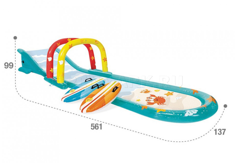      Intex 56167NP Surfing Fun Slide ( 6 )