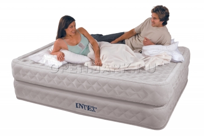    Intex 66962 Supreme Air-Flow Bed +  