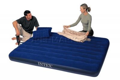   Intex 68765 Classic Downy Bed +   + 2 