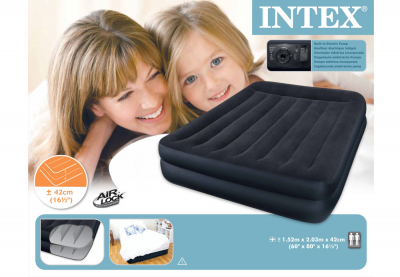    Intex 66702 Pillow Rest Raised Bed +  