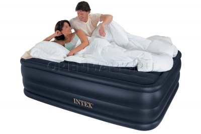    Intex 66718 Raised Downy Bed +  