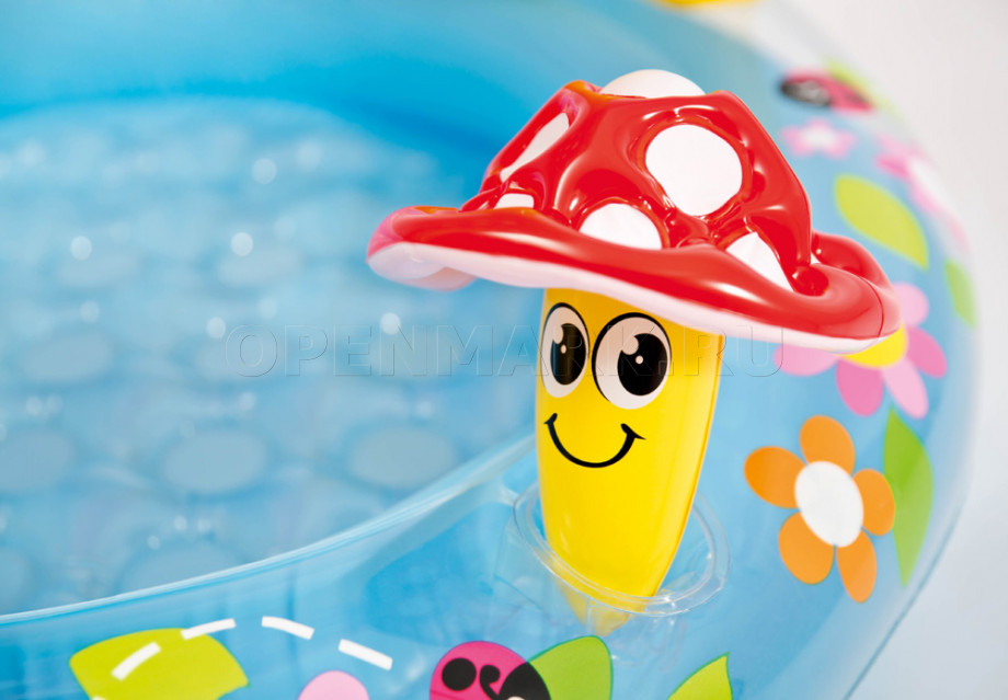          Intex 57114NP Mushroom Baby Pool ( 1  3 )