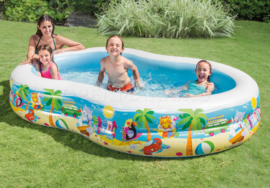    Intex 56490NP Snorkel Fun Swim Center Pool ( 3 )