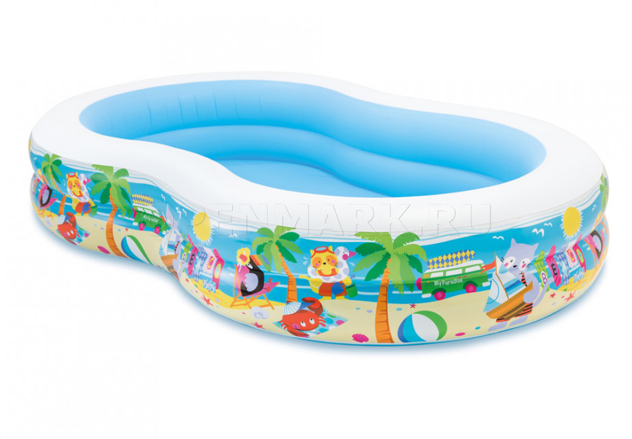    Intex 56490NP Snorkel Fun Swim Center Pool ( 3 )