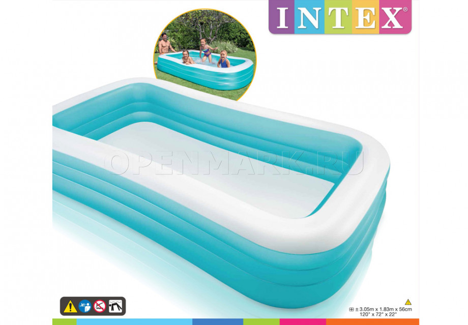    Intex 58484NP Swim Center Family Pool ( 6 )