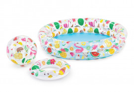        Intex 59460NP Just So Fruity Pool Set ( 2 )