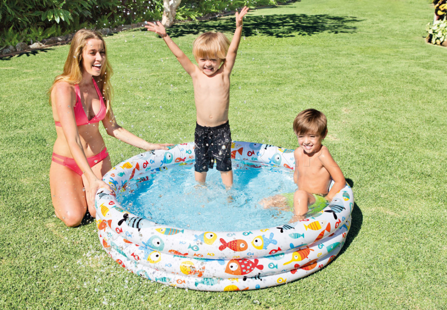    Intex 59431NP Pineapple Splash Pool ( 2 )