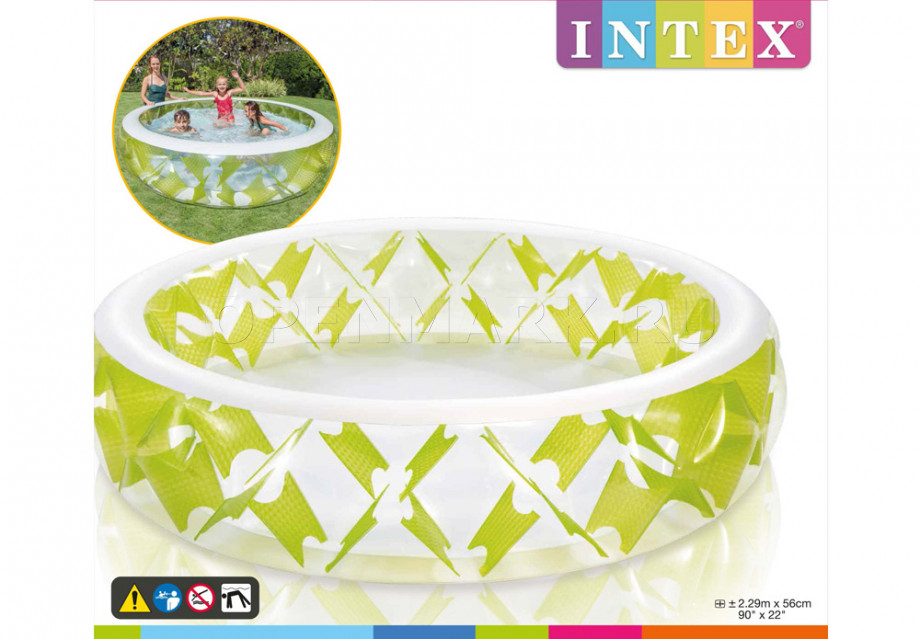    Intex 57182NP Swim Center Pinwheel Pool ( 6 )