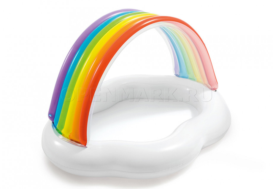       Intex 57141NP Rainbow Cloud Baby Pool ( 1  3 )