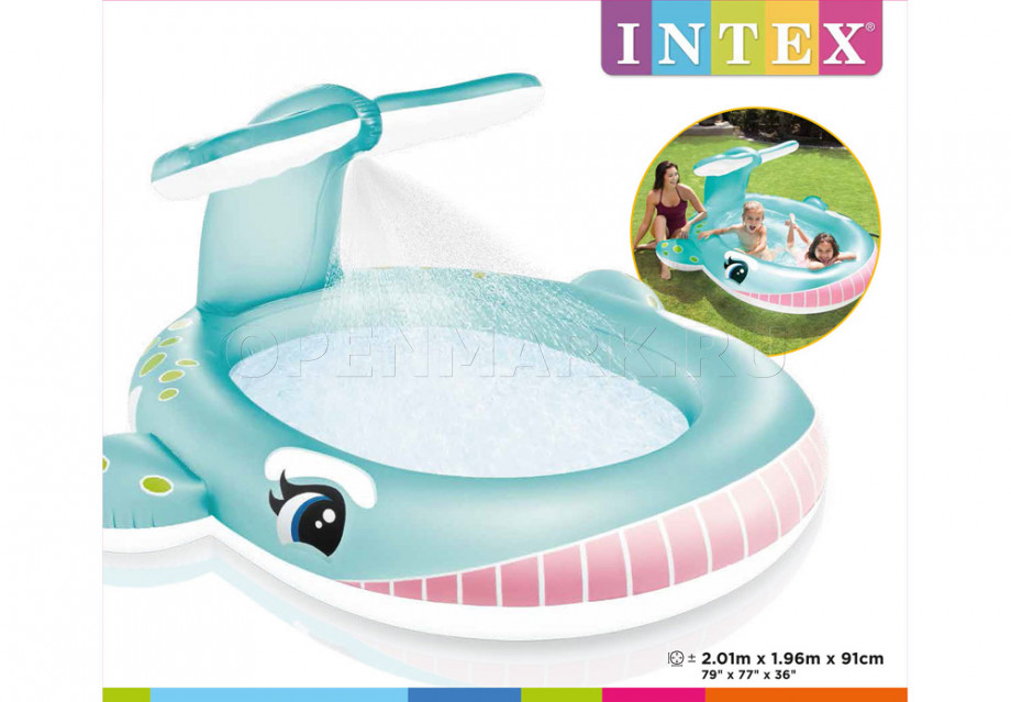       Intex 57440NP Whale Spray Pool ( 2 )