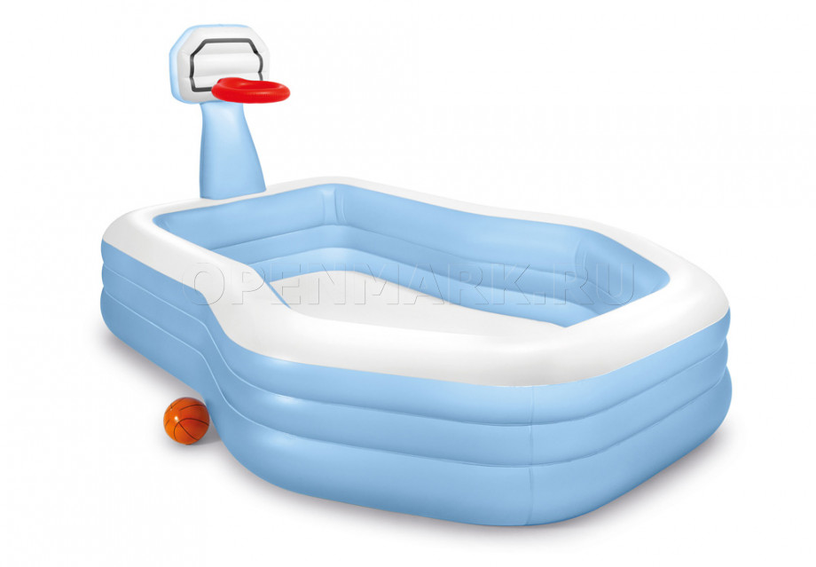    Intex 57183NP Swim Center Shootin Hoops Family Pool ( 3 )