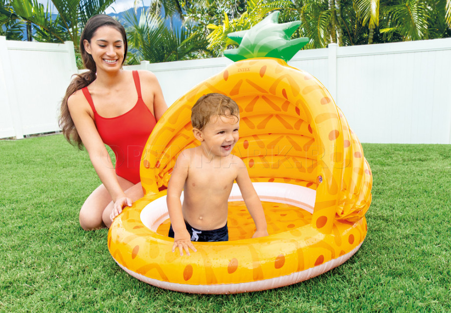          Intex 58414NP Pineapple Baby Pool ( 1  3 )