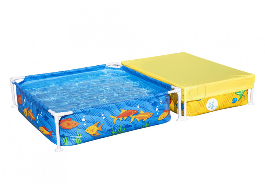 Каркасный бассейн с песочницей Bestway 561CF My First Frame Pool and Sandpit (213 х 122 х 30.5 см)