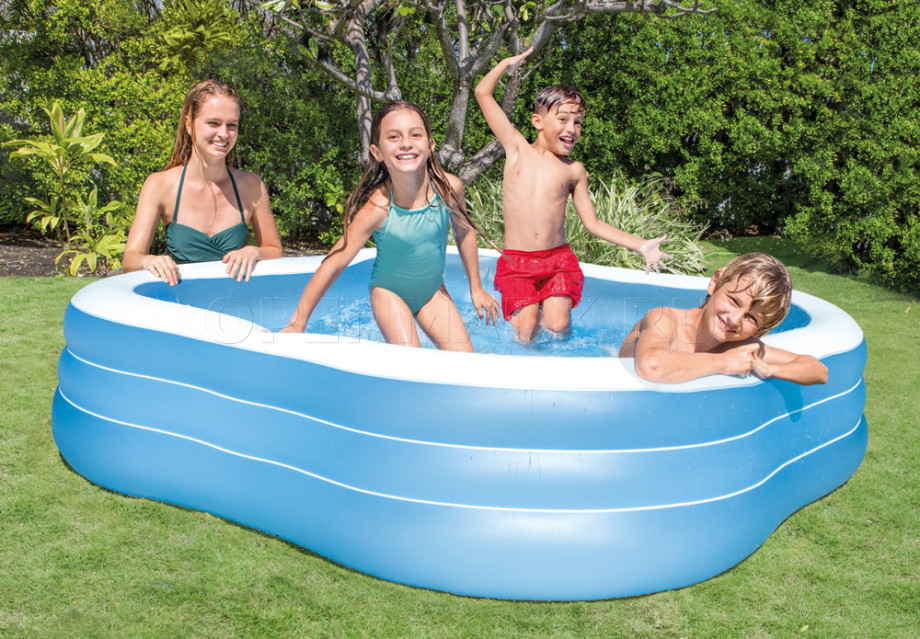    Intex 57495NP Beach Wave Swim Center Pool ( 6 )