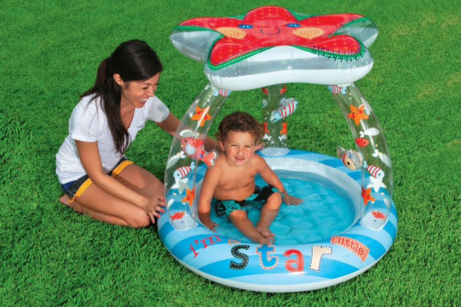          Intex 57428NP Lil Star Shade Baby Pool ( 1  3 )