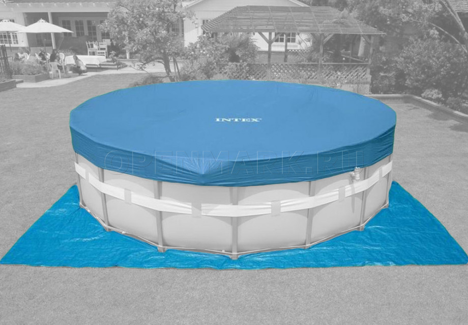 Каркасный бассейн Intex 26310WP Ultra Frame Pool (427 х 107 см) + аксессуары