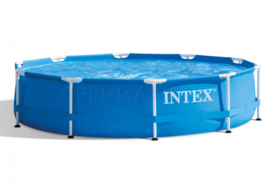 Каркасный бассейн Intex 28202NP Metal Frame Pool (305 х 76 см) + фильтрующий картриджный насос