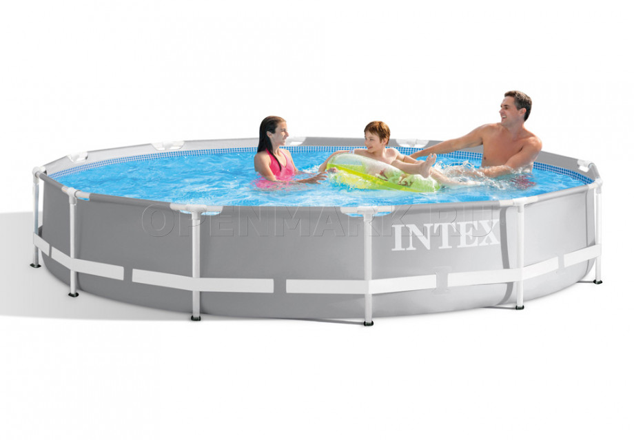   Intex 26712NP Prism Frame Pool (366  76 ) +   