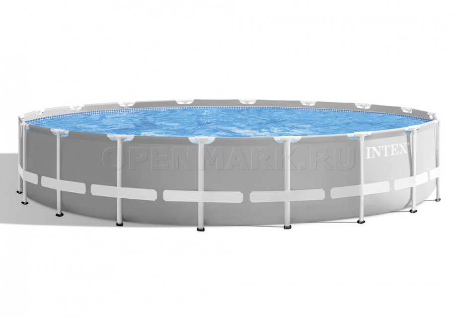 Каркасный бассейн Intex 26732NP Prism Frame Pool (549 х 122 см) + фильтрующий картриджный насос + аксессуары