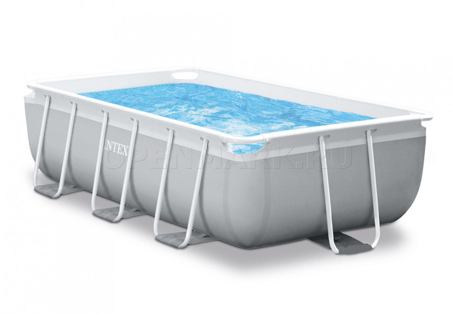   Intex 26784WP Rectangular Prism Frame Pool (300  175  80 ) + 