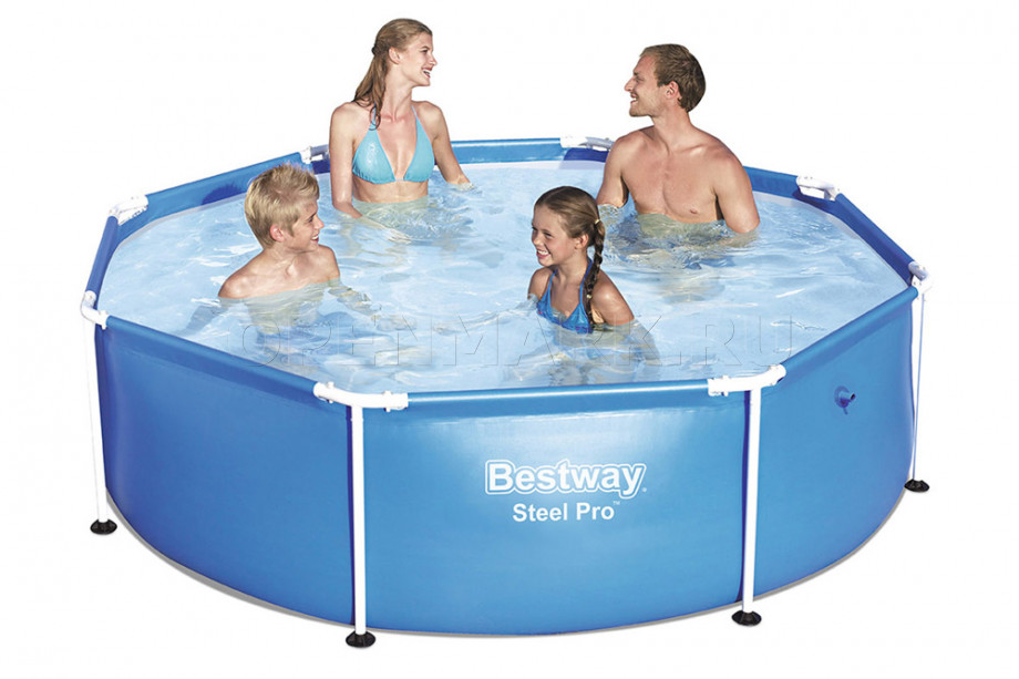 Каркасный бассейн Bestway 56431 Steel Pro Frame Pool (244 х 61 см)