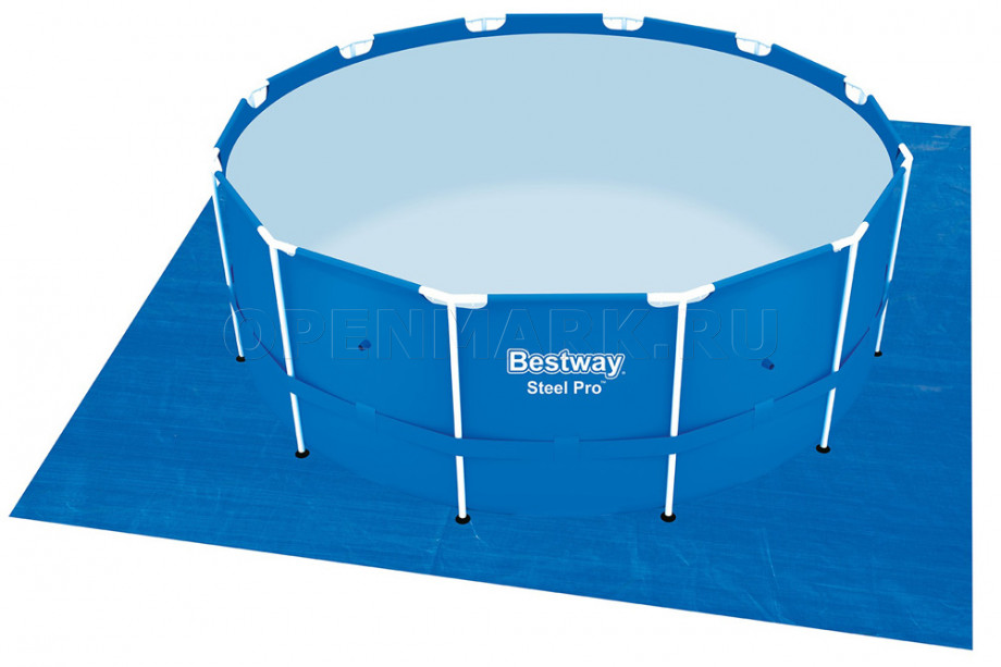 Каркасный бассейн Bestway 56414 Steel Pro Frame Pool (366 х 122 см) + песочный фильтрующий насос + аксессуары