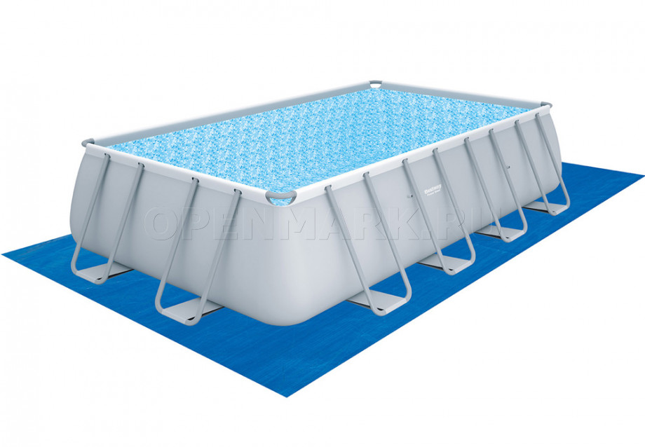   Bestway 56390 Power Steel Rectangular Frame Pool (488  274  122 ) +    + 