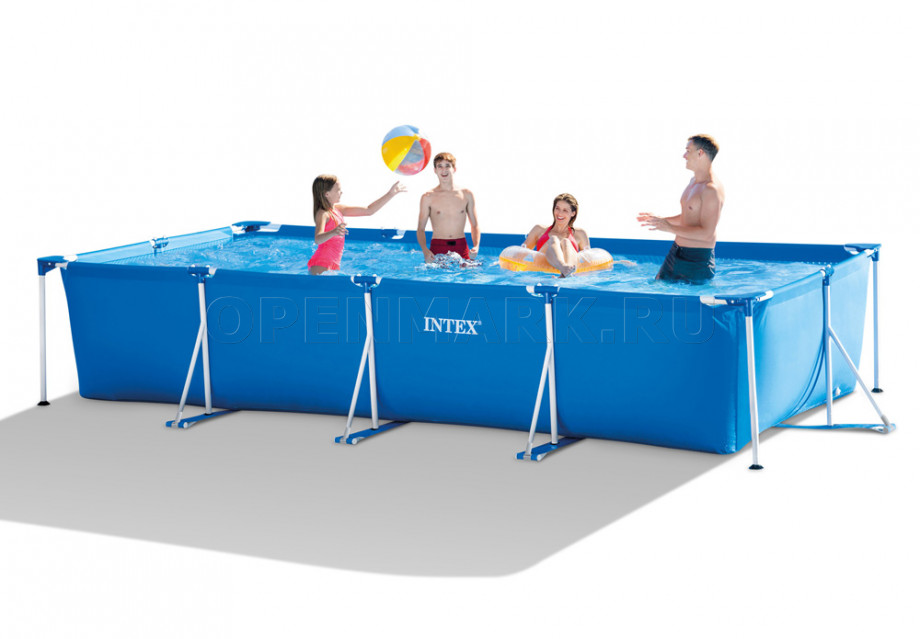   Intex 28273NP Rectangular Frame Pool (450  220  84 )