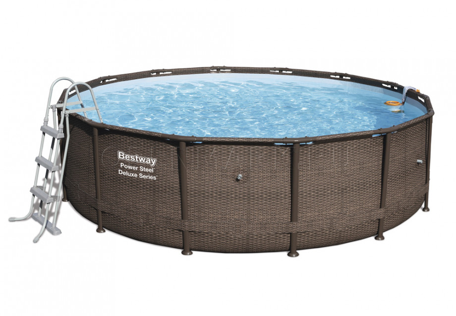   Bestway 56664 Power Steel Deluxe Series Pool (427  107 ) +    + 