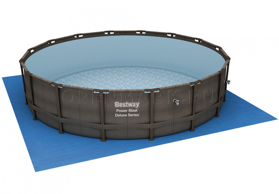   Bestway 56666 Power Steel Deluxe Series Pool (488  122 ) +    + 