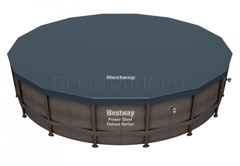   Bestway 56666 Power Steel Deluxe Series Pool (488  122 ) +    + 