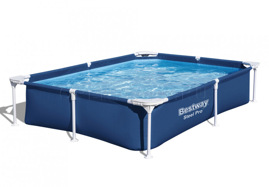   Bestway 56401 Steel Pro Frame Pool (221  150  43 )