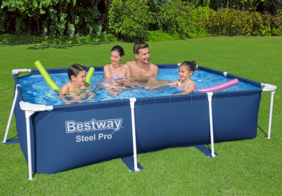 Каркасный бассейн Bestway 56403 Steel Pro Frame Pool (259 х 170 х 61 см)