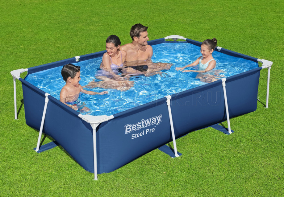   Bestway 56403 Steel Pro Frame Pool (259  170  61 )