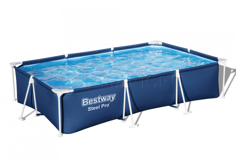   Bestway 56411 Steel Pro Frame Pool (300  201  66 ) +   