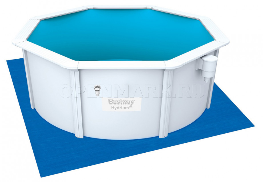 Каркасный бассейн Bestway 56563 Hydrium Pool (300 х 120 см) + фильтрующий картриджный насос + аксессуары