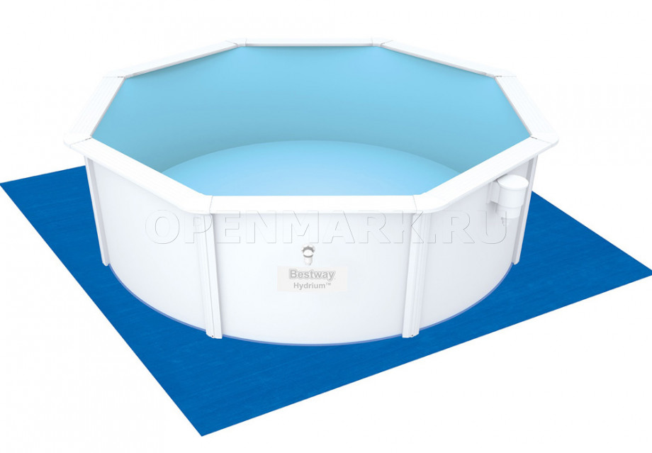 Каркасный бассейн Bestway 56571 Hydrium Pool (360 х 120 см) + фильтрующий картриджный насос + аксессуары