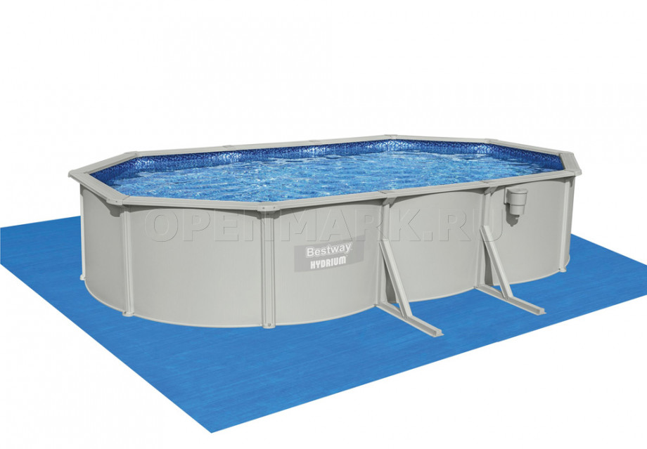 Каркасный бассейн Bestway 56369 Hydrium Pool (610 х 360 х 120 см) + песочный фильтрующий насос + аксессуары