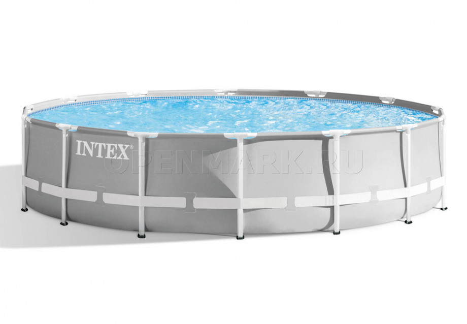Каркасный бассейн Intex 26720NP Prism Frame Pool (427 х 107 см) + фильтрующий картриджный насос + аксессуары