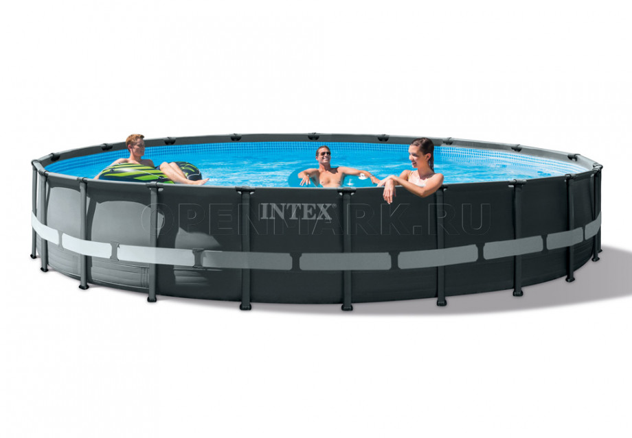 Каркасный бассейн Intex 26334NP Ultra XTR Frame Pool (610 х 122 см) + песочный фильтрующий насос + аксессуары