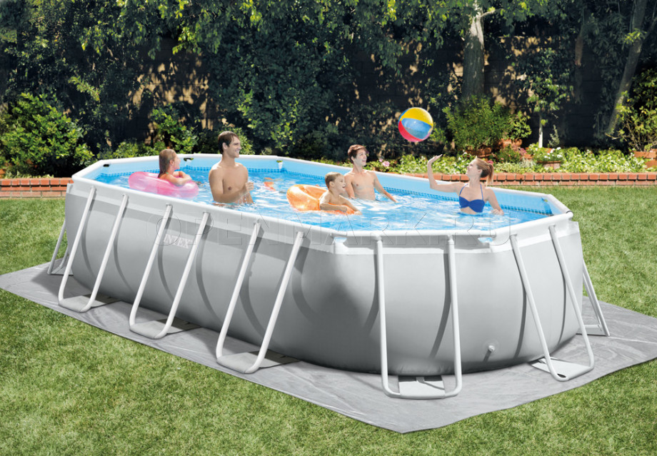   Intex 26796WP Oval Prism Frame Pool (503  274  122 ) + 