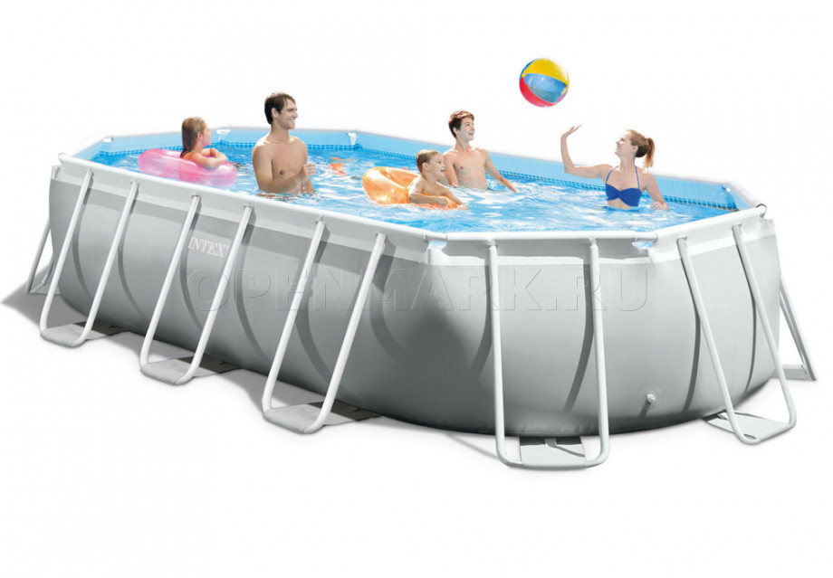   Intex 26796WP Oval Prism Frame Pool (503  274  122 ) + 