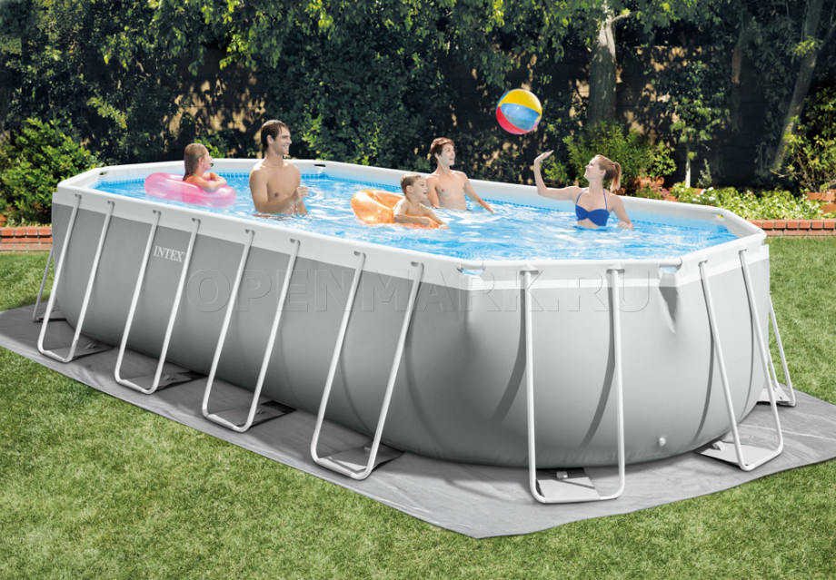   Intex 26798WP Oval Prism Frame Pool (610  305  122 ) + 