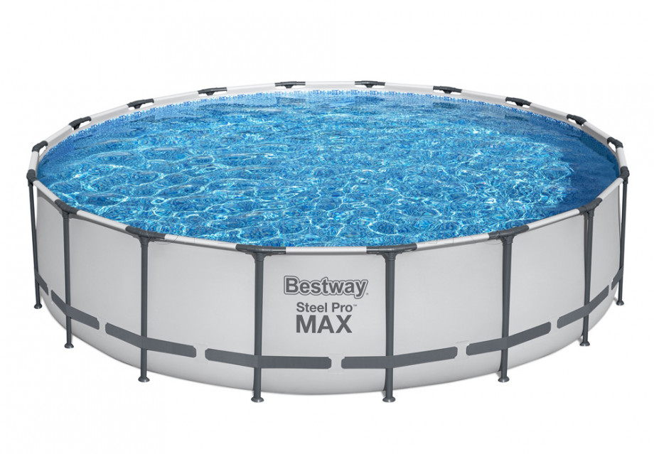Каркасный бассейн Bestway 56462 Steel Pro Max Frame Pool (549 х 122 см) + фильтрующий картриджный насос + аксессуары