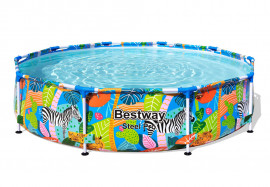   Bestway 56985 Steel Pro Frame Pool (305  66 )