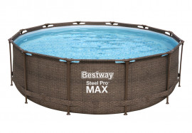   Bestway 56709 Steel Pro Max Frame Pool (366  100 ) +    + 