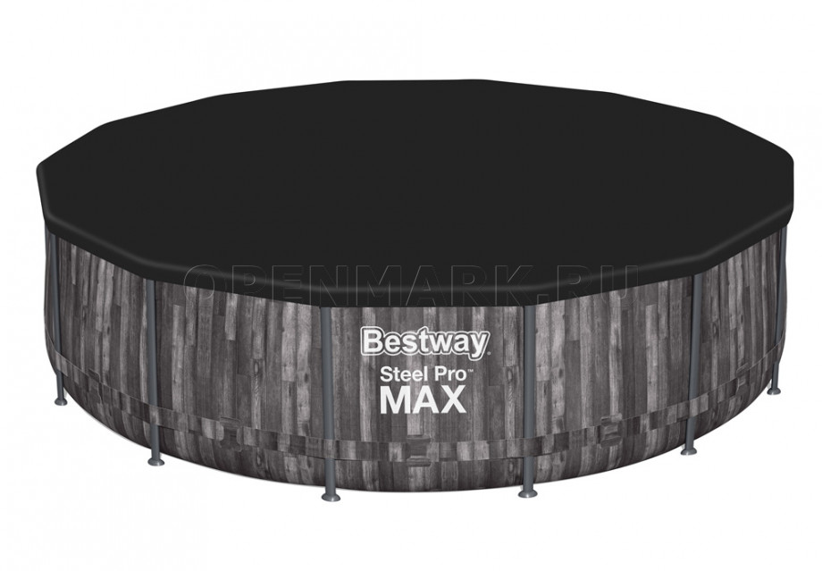 Каркасный бассейн Bestway 5614Z Steel Pro Max Frame Pool (427 х 107 см) + фильтрующий картриджный насос + аксессуары