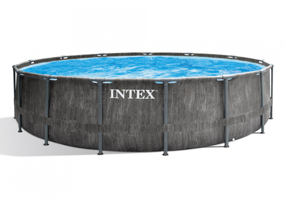 Каркасный бассейн Intex 26742WPA Greywood Prism Frame Pool (457 х 122 см)