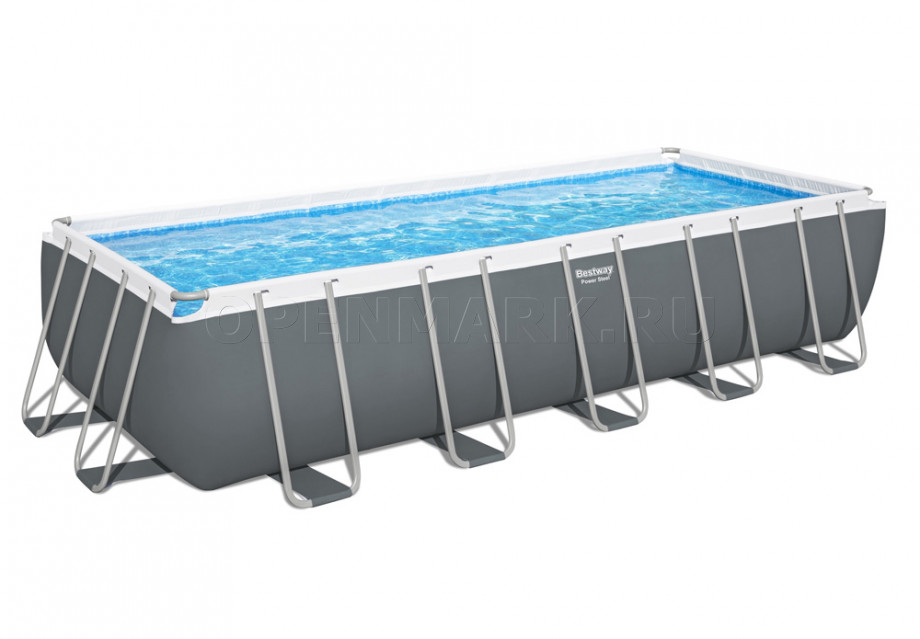   Bestway 5612B Power Steel Rectangular Frame Pool (640  274  132 ) +    + 