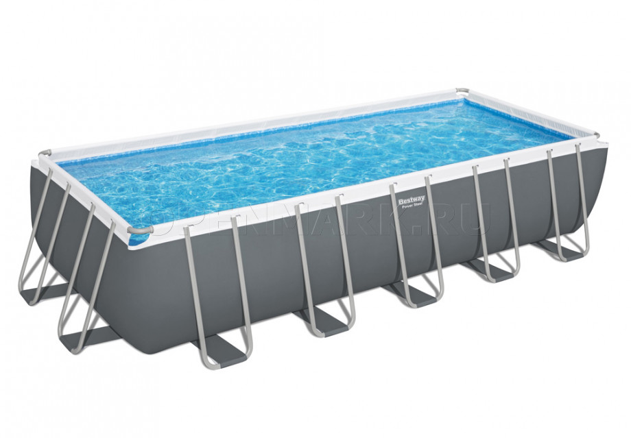   Bestway 5612B Power Steel Rectangular Frame Pool (640  274  132 ) +    + 